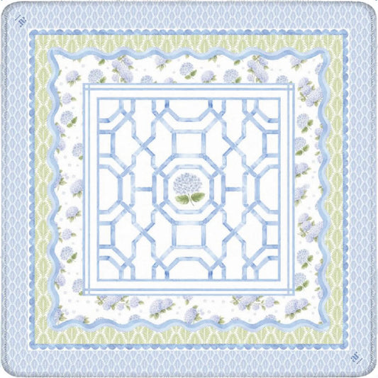 House of Hydrangea Mahjong Mat