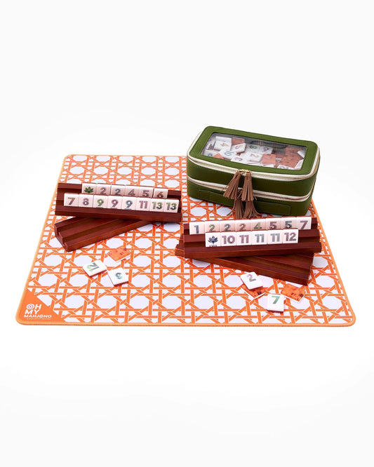 Mini Orange Cane Mat