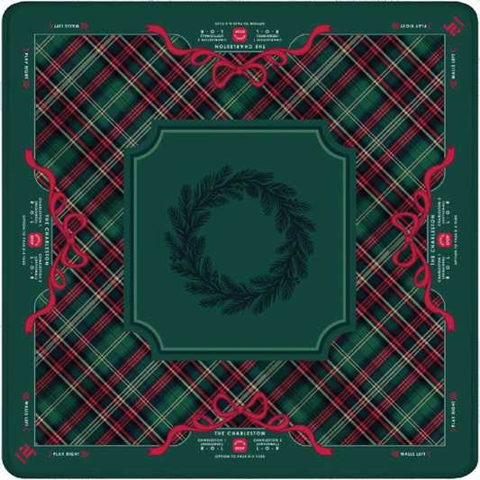 Evergreen & Tartan Mahjong Mat