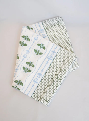 Mended - Honeybee - Uniform Blue & Sage