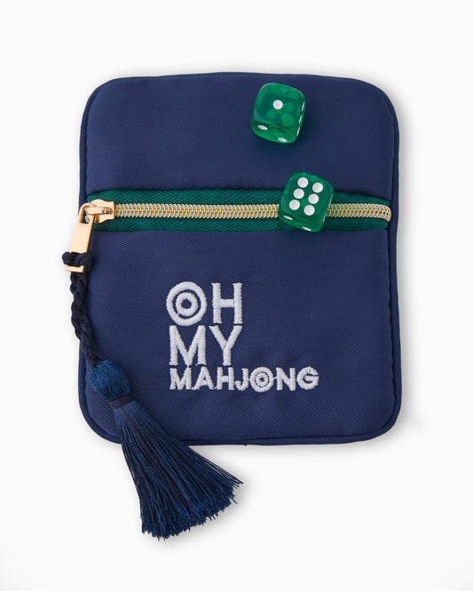 Blue Coin & Dice Bag