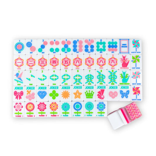 My Fair Mahjong Crystal Prism Pink