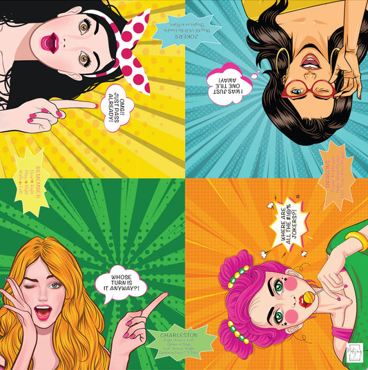 Girl Talk Double-Sided Mat