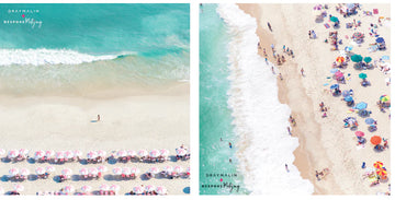 Bespoke Mahjong X Gray Malin Double-Sided Beach Club Mat