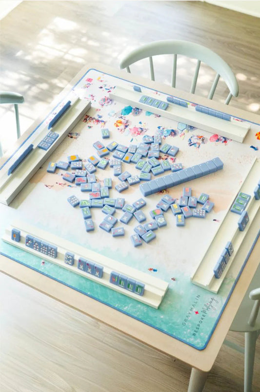 Bespoke Mahjong X Gray Malin Double-Sided Beach Club Mat