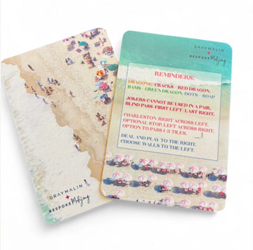 Bespoke Mahjong X Gray Malin Beach Club Tile Shufflers