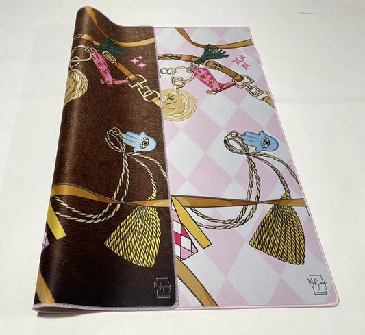 Bespoke Double-Sided Mat Year of the Horse Harlequin