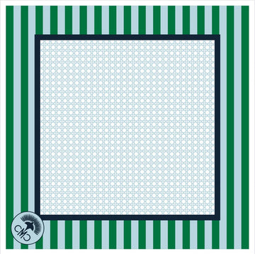 Charleston Mahjong Club: The Club Mat in Blue/Green w/ Carrying Bag 💙💚
