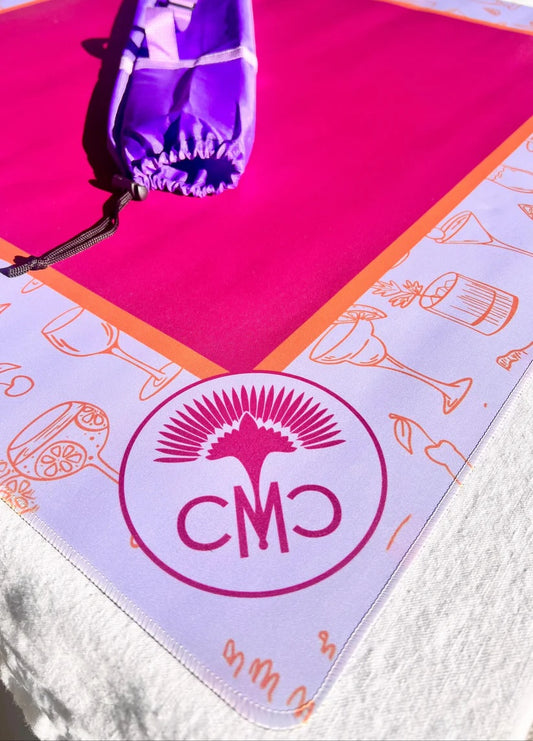 Charleston Mahjong Club: The Cocktail Club Mat w/ Carrying Bag