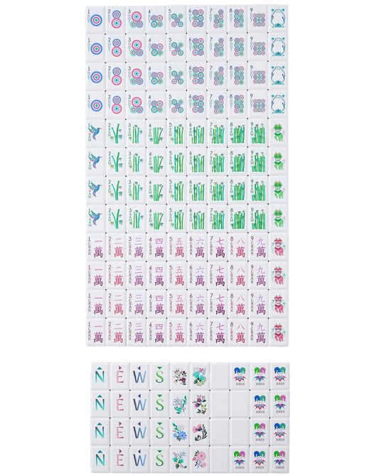 Jardin Debutant Mahjong Tile Set
