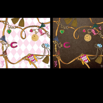 Bespoke Double-Sided Mat Year of the Horse Harlequin