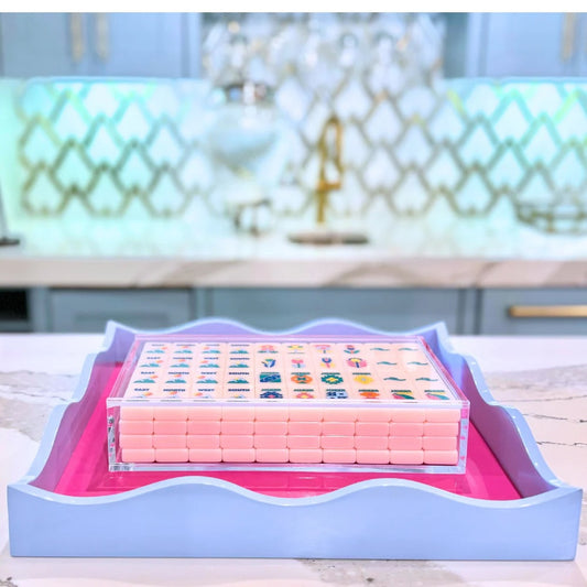 My Fair Mahjong Acrylic Display Box (Destination Collection Tiles) | for Tiles Sized 1.45x1x0.4"