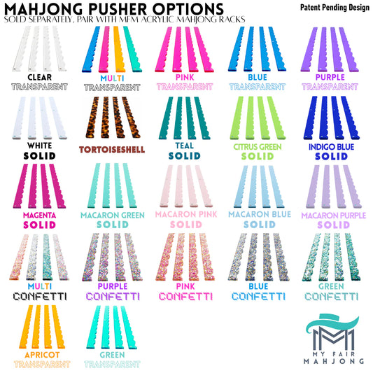 My Fair Mahjong Magnetic Mahjong Rack and Pusher Add-On
