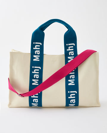 Teal Mahj It All Bag