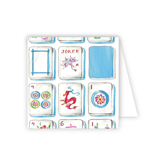 Mahjong Tile Assortment Enclosure Card
