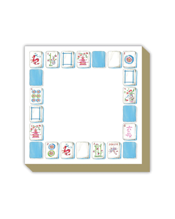 Mahjong Tiles Luxe Notepad