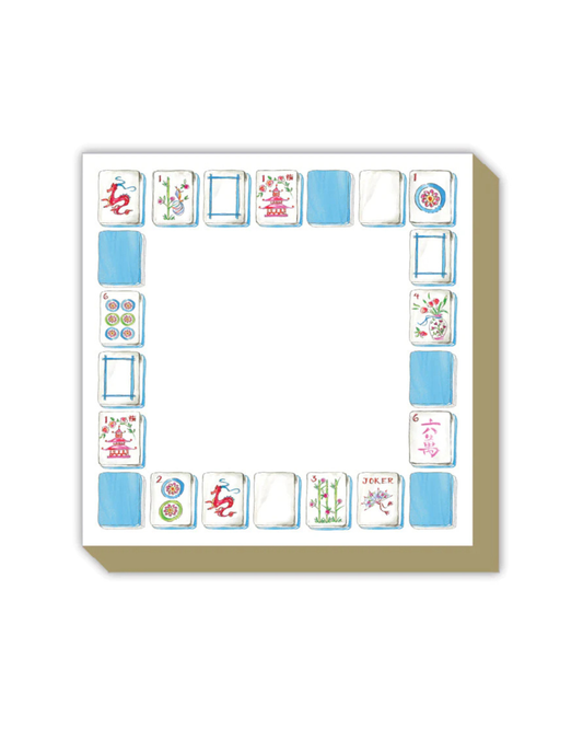 Mahjong Tiles Luxe Notepad
