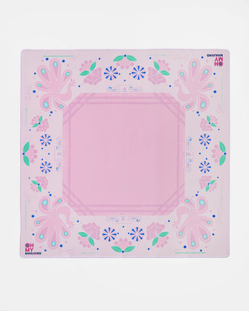Birdie Pink Mahjong Mat