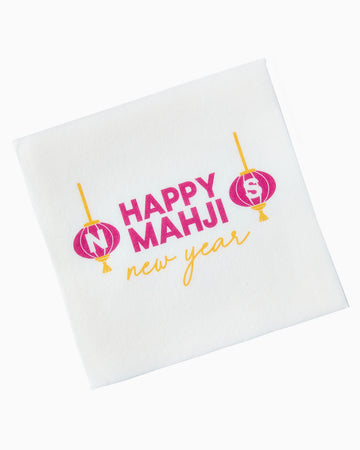 Happy Mahji Napkins