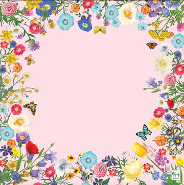 Preppy Pink Garden Mat