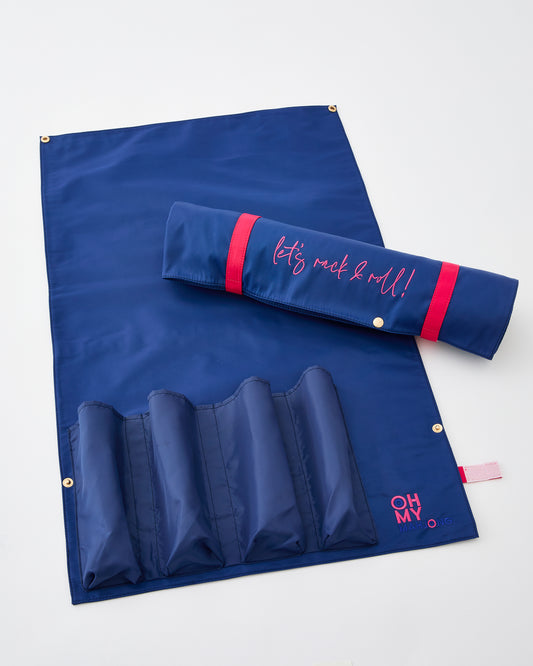Navy Let's Rack & Roll Bag for 18.5" Racks