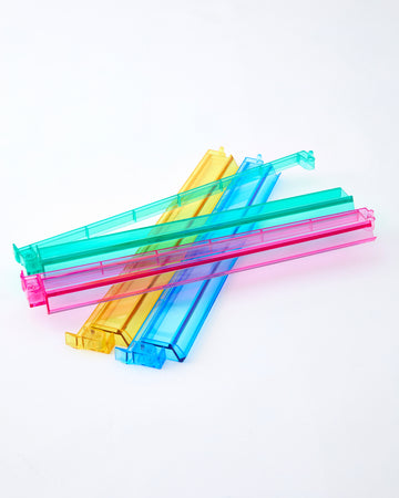 Multicolor Acrylic Rack & Pusher Set
