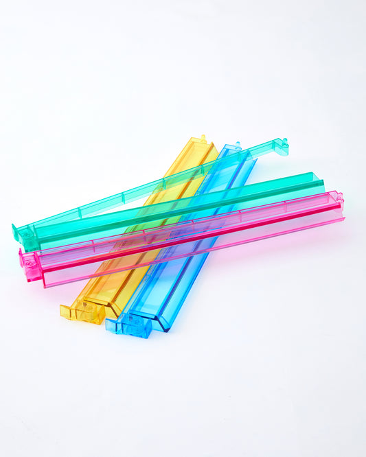 Multicolor Acrylic Rack & Pusher Set
