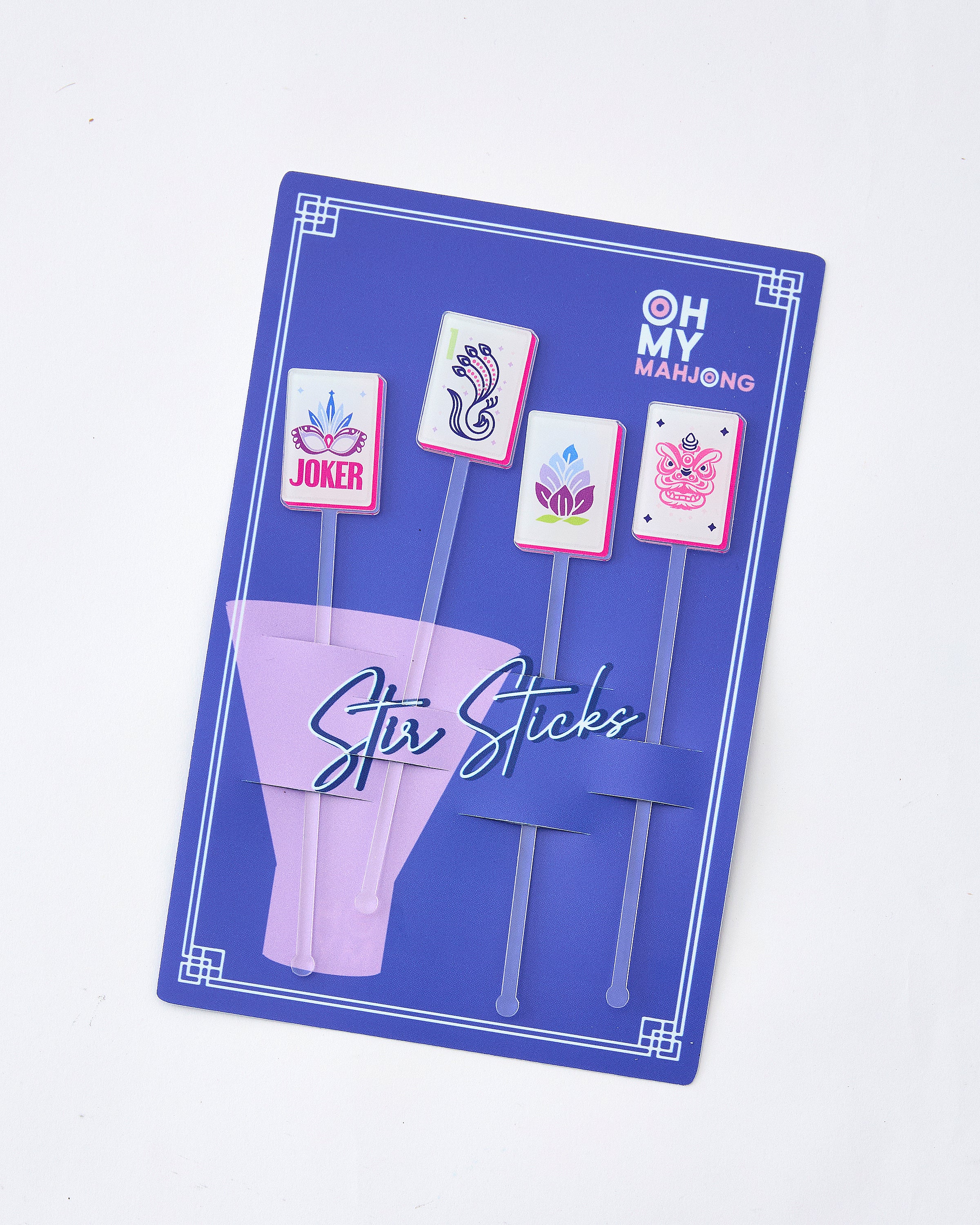 Soiree Acrylic Cocktail Stir Sticks – Main Street Mahjong