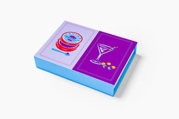 The Mahjong Line Bridge Cards: Deck of Card Foodie Line: Caviar & Martini 🍸