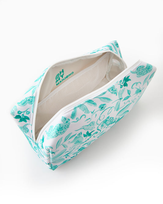 Amazon Green Tile Storage Bag x Catherine Cartie Collab