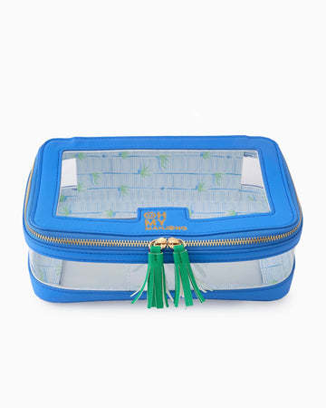 Blue Tile Storage Bag