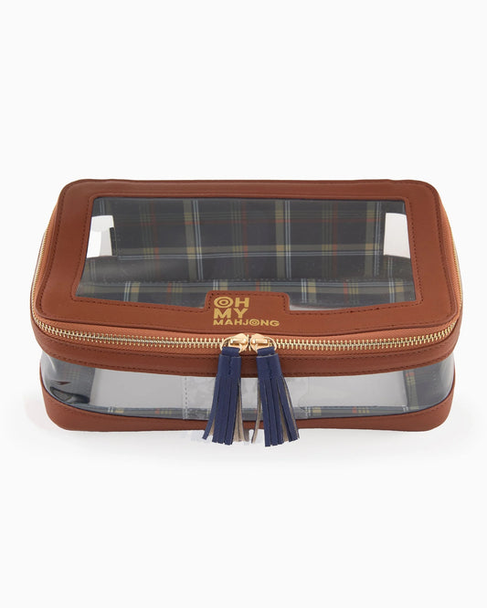 Cognac Tile Storage Bag