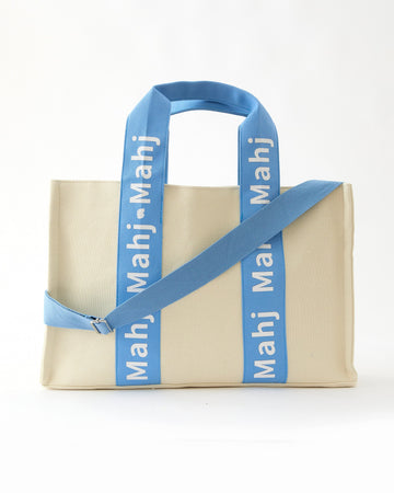 Light Blue Mahj It All Bag