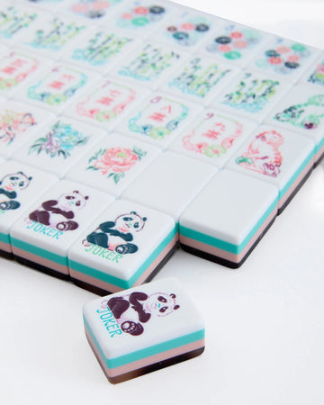 MAHJONG RACKS | Premium Acrylic | Patent Pending Pearl White